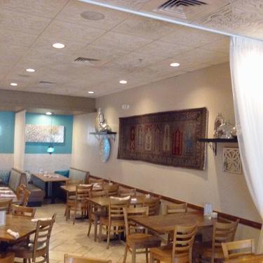 Mazza Lebanese Restaurant Interior Pembroke Pines